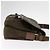 PRADA Schultertasche Nylon Khaki Silber Authentisch bs31899 - Ansicht 3