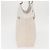 Christian Dior Trotter Canvas Tote Bag Weiß Silber Auth 160046 - Ansicht 4
