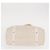 Christian Dior Trotter Canvas Tote Bag Weiß Silber Auth 160046 - Ansicht 5