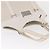 Christian Dior Trotter Canvas Tote Bag Weiß Silber Auth 160046 - Ansicht 6