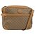 Gucci Borsa a Spalla Micro GG Supreme PVC Beige Oro 007 23 0017 Auth 160479 D'oro