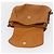 Borsa a Spalla in Pelle MCM Vicetos Logogram Marrone Oro Auth gh1463 D'oro - vista 10
