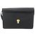 Céline Borsa a Spalla CELINE in Pelle Nera Oro Auth 160240 Nero D'oro - vista 13