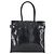 Borsa Tote GUCCI Smalto Nero Oro 002 1046 0407 Auth bs31886 - vista 13