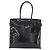 Borsa Tote GUCCI Smalto Nero Oro 002 1046 0407 Auth bs31886 - vista 2