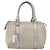 FENDI Zucchino Canvas Handtasche Silber Auth 160139 - Ansicht 13