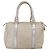 FENDI Zucchino Canvas Handtasche Silber Auth 160139 - Ansicht 2