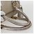 FENDI Zucchino Canvas Handtasche Silber Auth 160139 - Ansicht 7