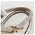 FENDI Zucchino Canvas Handtasche Silber Auth 160139 - Ansicht 8
