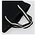 Borsa a Mano Gucci GG Canvas Sherry Line Nera 123439 Auth SW1801 Nero - vista 6