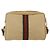 Gucci Bolsa de Ombro Web Sherry Line Nylon Bege Dourado Vermelho 010 378 Auth 159085 - vista 2