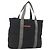 PRADA Borsa sportiva in nylon nera argento Auth 160518 Nero