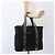PRADA Borsa sportiva in nylon nera argento Auth 160518 Nero - vista 21