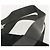 PRADA Borsa sportiva in nylon nera argento Auth 160518 Nero - vista 8