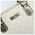 Borsa GUCCI GG Supreme in pelle PVC bianca e oro 190259 Auth 159013 Bianco D'oro - vista 17