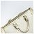 Borsa GUCCI GG Supreme in pelle PVC bianca e oro 190259 Auth 159013 Bianco D'oro - vista 6