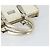 Borsa GUCCI GG Supreme in pelle PVC bianca e oro 190259 Auth 159013 Bianco D'oro - vista 7
