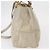 Borsa a Mano in Pelle PRADA 2 in 1 Beige Oro Auth ka1369 D'oro - vista 3