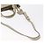 Borsa a Mano in Pelle PRADA 2 in 1 Beige Oro Auth ka1369 D'oro - vista 9