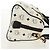 Borsa Boston MCM Logogram Vicetos in pelle PVC 2 in 1 bianca e oro Auth 159053 Bianco D'oro - vista 4