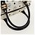 Borsa Boston MCM Logogram Vicetos in pelle PVC 2 in 1 bianca e oro Auth 159053 Bianco D'oro - vista 7