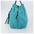 PRADA Bolso de mano de nailon azul claro dorado Auth ka1374 - vista 3