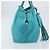 PRADA Bolso de mano de nailon azul claro dorado Auth ka1374 - vista 4