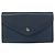 Borsa a spalla in pelle Christian Dior, blu navy e oro, autentica BA9389 D'oro - vista 13