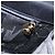 Borsa a mano in pelle Gancini Salvatore Ferragamo 2 in 1 Nero Oro Auth gh1484 - vista 20