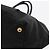 Ribbon PRADA Borsa a Mano in Nastro Nylon Nero Argento Auth 160092 - vista 14
