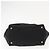 Ribbon PRADA Borsa a Mano in Nastro Nylon Nero Argento Auth 160092 - vista 5