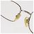 Gafas VERSACE de metal Marrón Auth BA9352 Castaño - vista 10