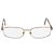 Gafas VERSACE de metal Marrón Auth BA9352 Castaño - vista 13