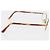 Gafas VERSACE de metal Marrón Auth BA9352 Castaño - vista 5
