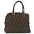 Borsa a mano in tela Zucca FENDI nera e marrone Auth 158911 Nero