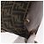 Borsa a mano in tela Zucca FENDI nera e marrone Auth 158911 Nero - vista 16