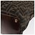 Borsa a mano in tela Zucca FENDI nera e marrone Auth 158911 Nero - vista 17