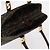 Borsa a mano in tela Zucca FENDI nera e marrone Auth 158911 Nero - vista 6