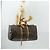 LOUIS VUITTON Borsa Boston Monogram Keepall 55 M41424 LV Auth bs31933 Monogramma - vista 23
