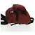 PRADA Backpack Nylon Red Silver Auth bs32073 Silvery - view 3
