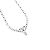 Collana Cartier 'Agrafe' in oro bianco e diamanti. - vista 5