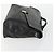 Borsa a Spalla Salvatore Ferragamo Nylon Pelle 3 Set Nero Beige Auth bs31740 - vista 4