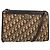 Borsa a Spalla in Tela Trotter Christian Dior Beige Oro Auth 158032 D'oro