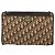 Borsa a Spalla in Tela Trotter Christian Dior Beige Oro Auth 158032 D'oro - vista 13