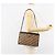 Borsa a Spalla in Tela Trotter Christian Dior Beige Oro Auth 158032 D'oro - vista 21