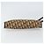 Borsa a Spalla in Tela Trotter Christian Dior Beige Oro Auth 158032 D'oro - vista 5