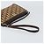 Borsa a Spalla in Tela Trotter Christian Dior Beige Oro Auth 158032 D'oro - vista 7