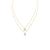 Collana Edouard NAHUM, oro giallo e diamanti.
