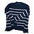 Ralph Lauren Damen Marinière Oberteil Marineblau