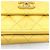 Chanel Coco Mark Tri-fold Wallet Yellow - view 12